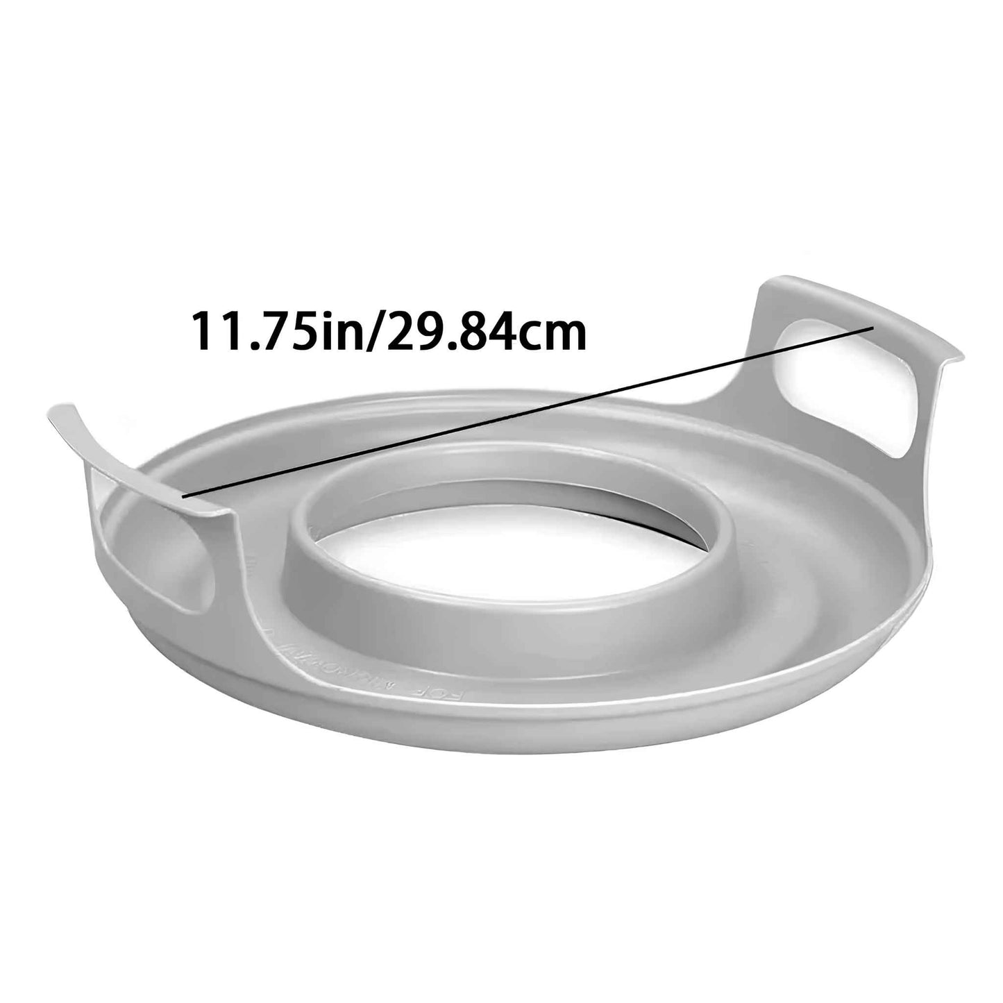 HeatMate™ Microwave Plate Holder – Anti-Spill Steam Tray for Bowls & Plates – Durable Heat-Resistant Microwave Rack for Even Heating & Easy Cleaning