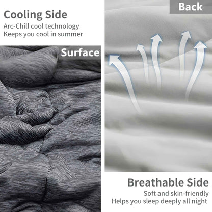 All Season Lightweight Calming Blanket – Soft Breathable Comfort Blanket for Relaxation, Sleep & Stress Relief