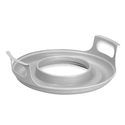 HeatMate™ Microwave Plate Holder – Anti-Spill Steam Tray for Bowls & Plates – Durable Heat-Resistant Microwave Rack for Even Heating & Easy Cleaning