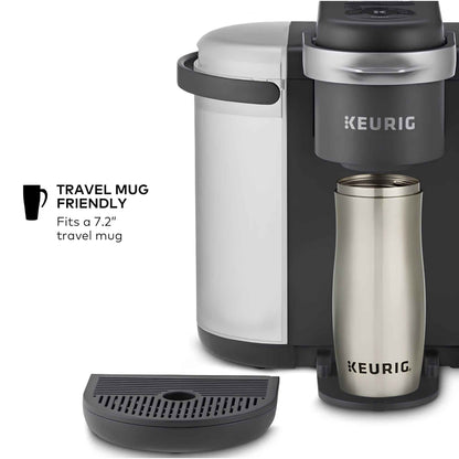Keurig K-Cafe Single Serve Coffee Maker for K-Cup Pods | Latte & Cappuccino Machine – Dark Charcoal