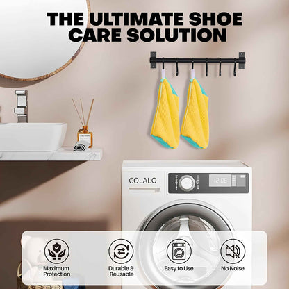 Shoe Washing Machine Bag – 2 Pack Sneaker Laundry Shoe Cleaner Bags for Washer & Dryer