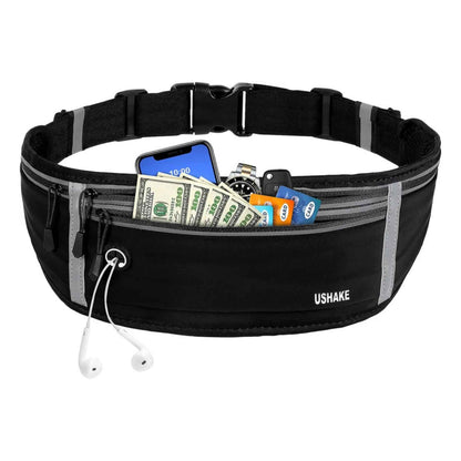 Slim Running Belt – Water-Resistant Workout Waist Pack for Phone, Keys & Essentials