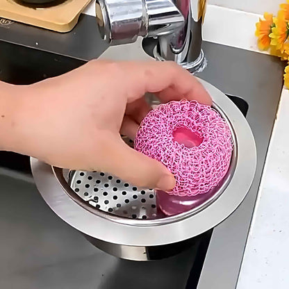 Stainless Steel Swan Sink Strainer Basket – Hanging Drain Basket for Kitchen Sink, Fruit & Vegetable Drainer, Sponge Holder