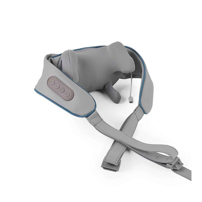 Wireless Neck and Shoulder Massager with Heat – Cordless Trapezius Kneading Massage Shawl